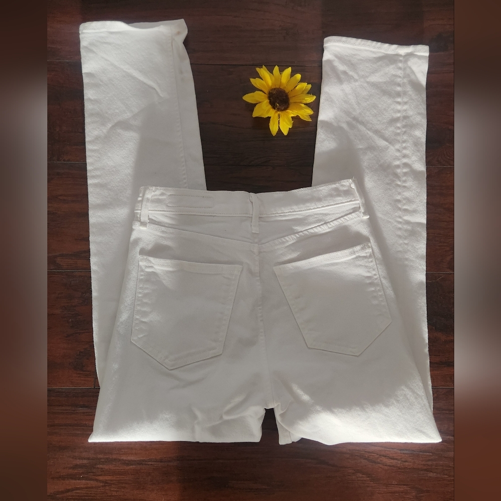 Rag & Bone Women'S White Stretch Mid-Rise Skinny-Leg Casual Jeans Size 24 - Picture 11 of 11